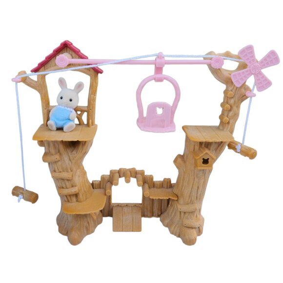 Calico Critters Sylvanian Families baby Ropeway Park Playset Toy - Picture 1 of 3